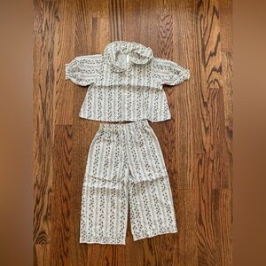 Rylee + Cru Ruffle Pajamas 4-5Y